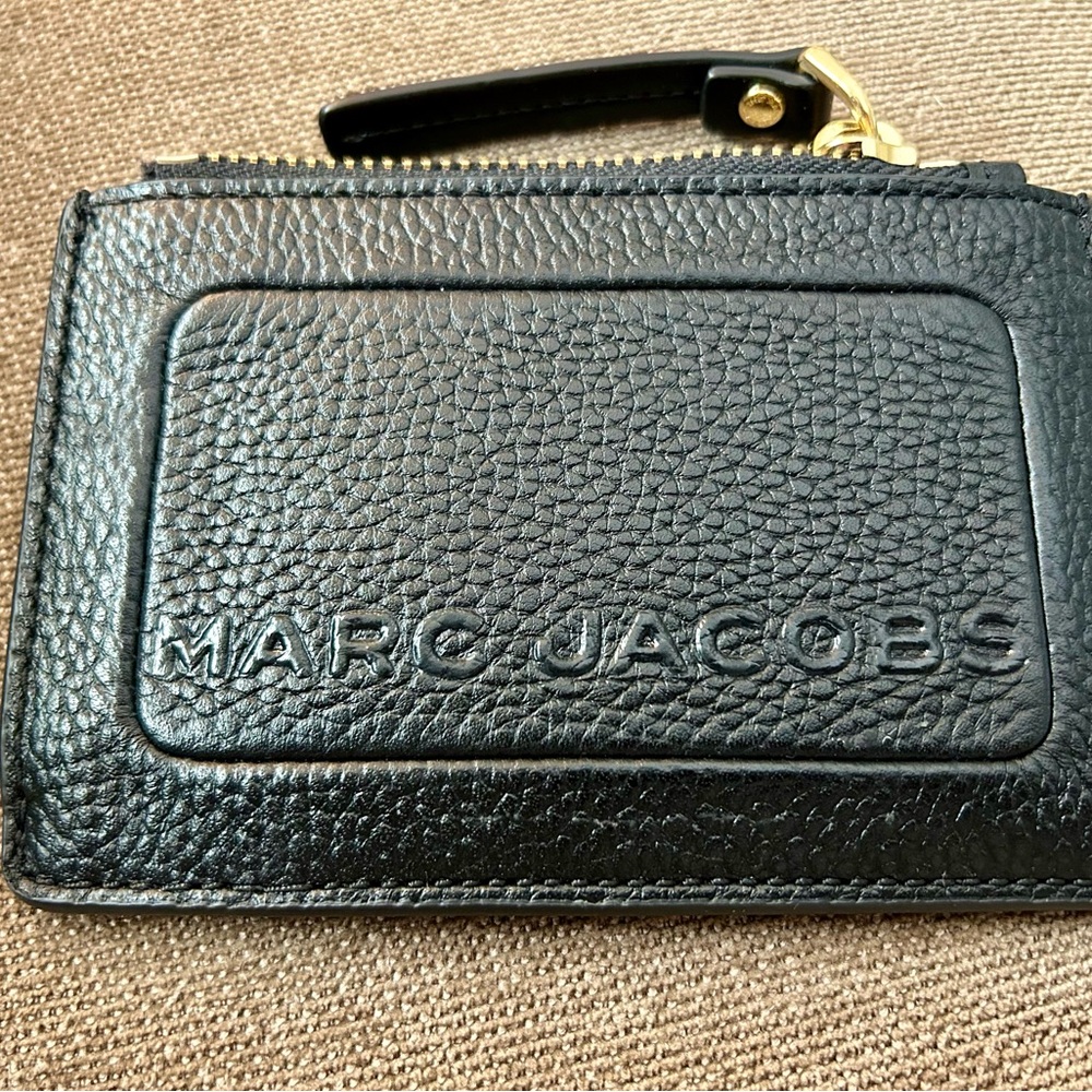 Marc Jacobs Black Leather Wallet